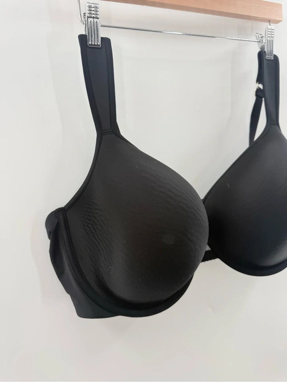 ThirdLove 24/7 Perfect Full Coverage Underwire Bra Black Comfy Size 44E